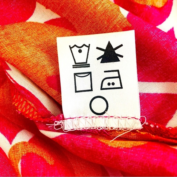 Escapada Strapless Seahorse Print Dress Size L - Picture 8 of 9